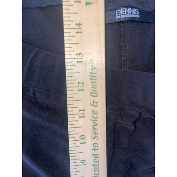 Dennis By Dennis Basso Black Pants Womens‎ Plus Size 3X Stretch - Picture 4 of 6